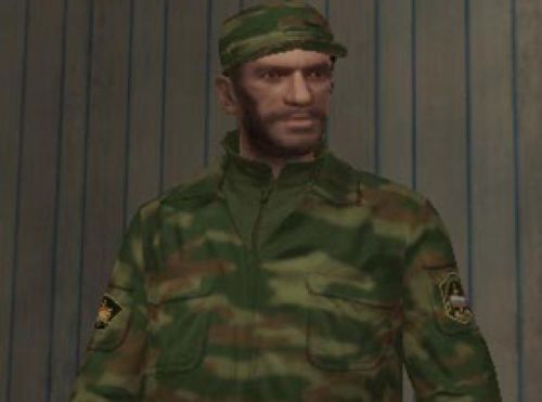 Униформа русского солдата для Нико
